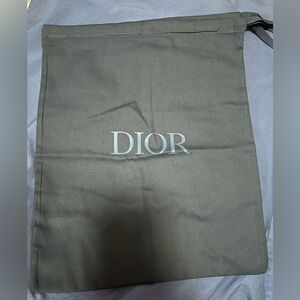Dior dust bags dark blue 13” wide x 15½” long
